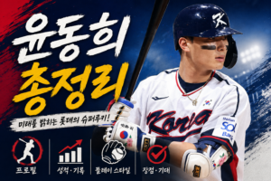윤동희 연봉 기록 총정리