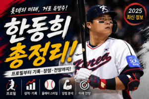 한동희 연봉 기록 총정리