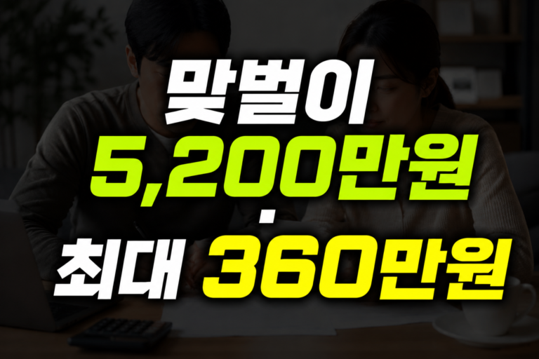 2026 세제개편안 근로장려금 소득 기준 확대, 맞벌이 5,200만원·최대 360만원