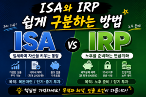 ISA와 IRP 쉽게 구분하는 방법