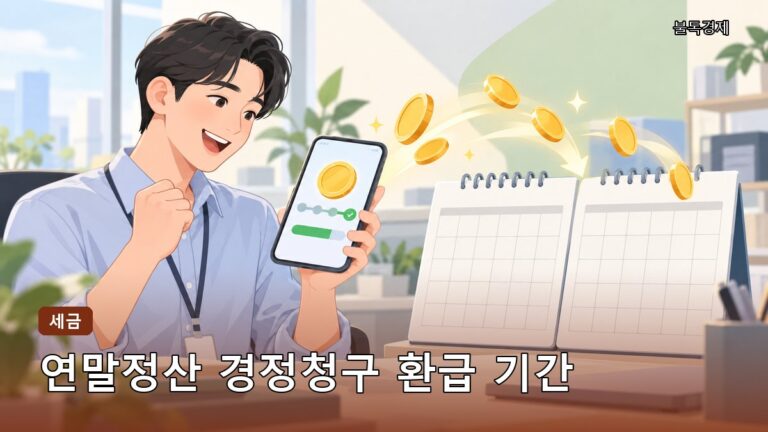 연말정산 경정청구 환급 기간 얼마나 걸릴까? 2개월 기준과 조회 방법