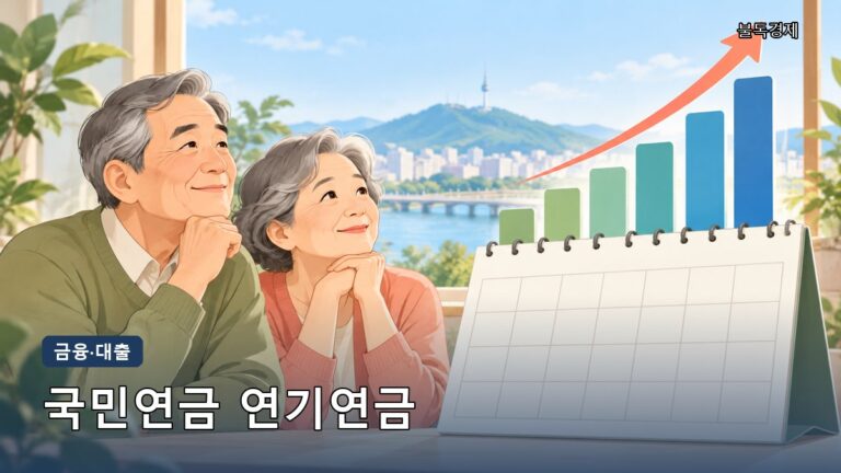 국민연금 연기연금 얼마나 늘어날까? 1년·3년·5년 수령액 계산