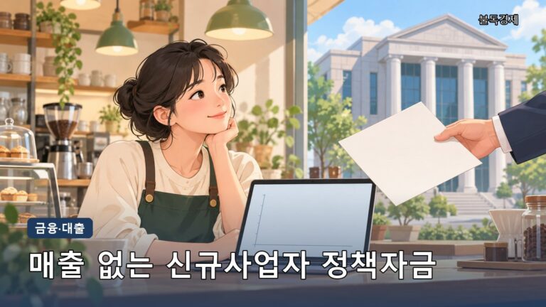 소상공인 정책자금 매출 없으면 가능할까? 신규사업자 신청 기준 총정리