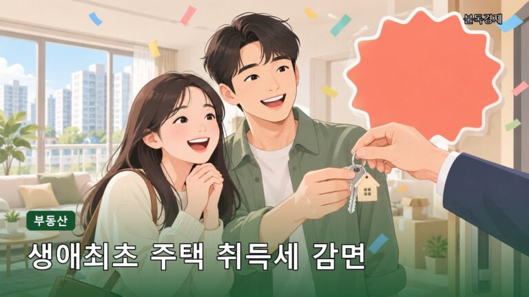 생애최초 주택 취득세 감면 조건, 2026년 12억원·200만원 기준 총정리