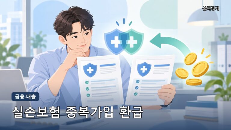 실손보험 중복가입 환급, 보험료 돌려받는 기준과 신청 방법