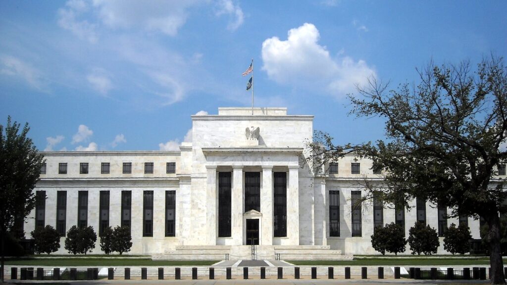 10월 FOMC 금리 결정이 나오는 미국 연준 에클스 빌딩