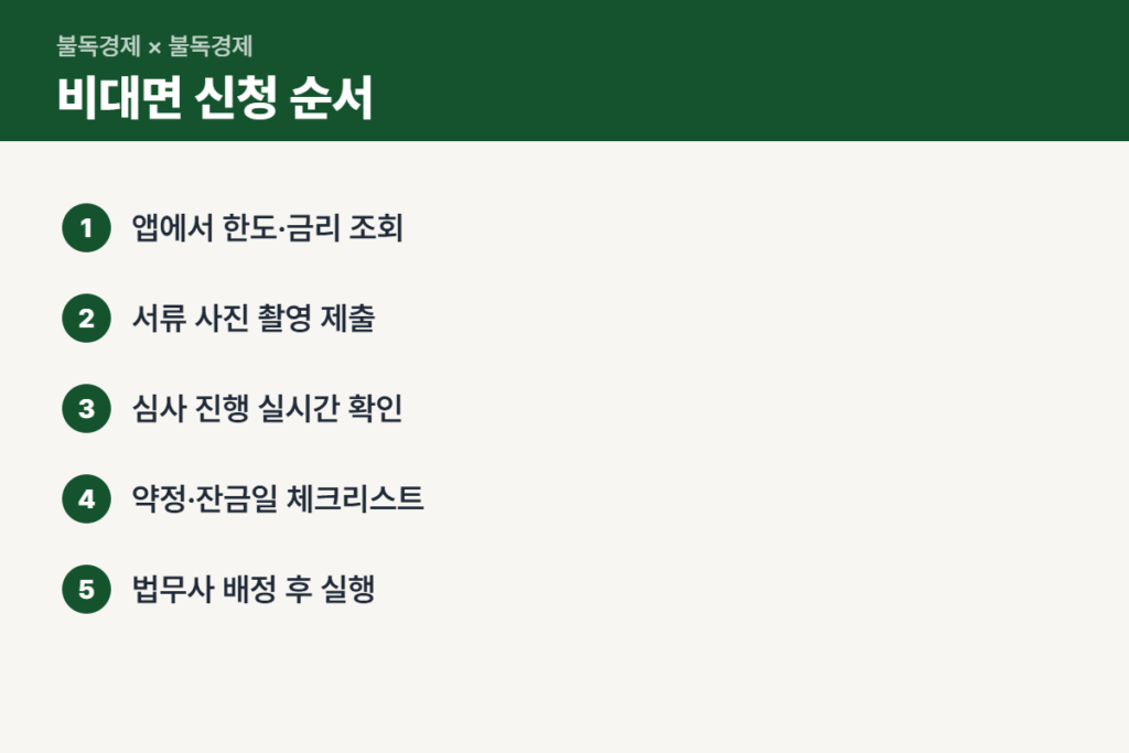 토스뱅크 주택담보대출 비대면 신청 순서