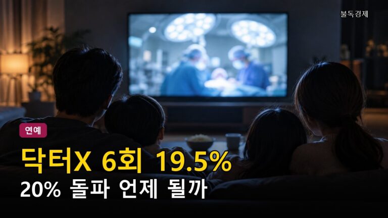 닥터X 시청률 19.5% 자체 최고, 20% 돌파 가능성과 넷플릭스 시청 방법 5가지