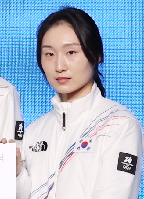 최민정 (2026년 1월 22일 밀라노·코르티나 동계올림픽 선수단 결단식 촬영, 이번 대회 사진 아님)