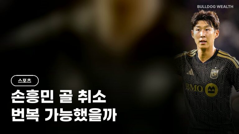 손흥민 골 취소 이유, 오프사이드 번복 가능했나…LAFC 플레이오프 일정 6단계 정리