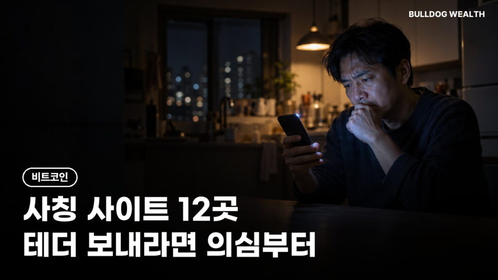 테더 송금 사기 채팅 권유를 받고 송금을 망설이는 모습