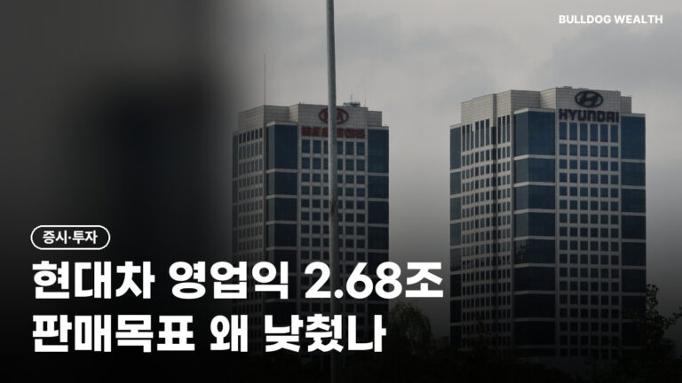 현대차 3분기 실적 영업이익 2.68조, 판매목표 400만대 하향…배당 2500원 받으려면 5가지 확인