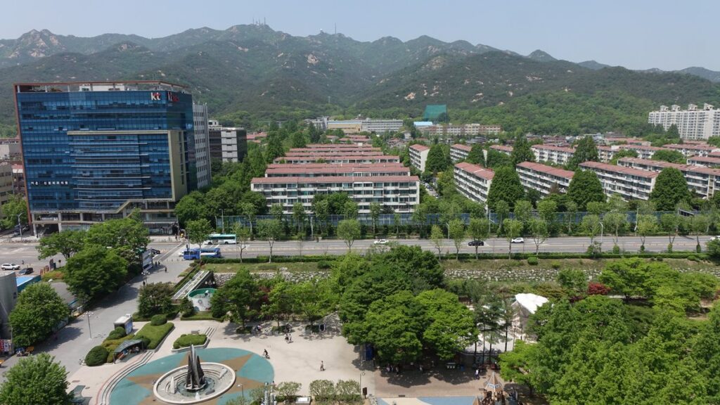 과천 디에트르 줍줍 대상지 과천시 아파트 단지 전경