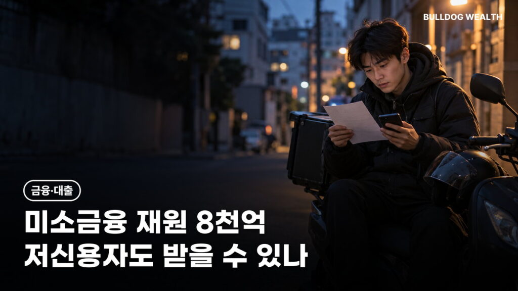 미소금융 대출 상담이 이뤄지는 미소금융 지점 창구(AI 재구성 이미지)