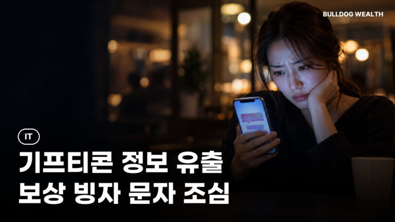 기프티콘 개인정보 유출, 환급계좌까지 새나갔나…2차 피해 막는 6가지 확인