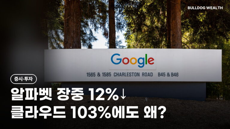 알파벳 주가 장중 12% 급락, 클라우드 103% 성장에도 왜? 손해 막는 5가지 확인