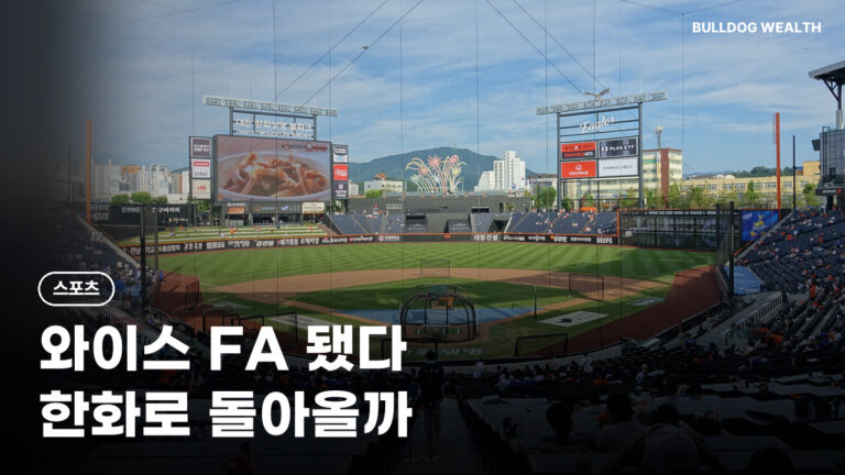 와이스 한화 복귀 가능할까, 휴스턴 500만달러 옵션 포기로 FA…변수 5가지 확인