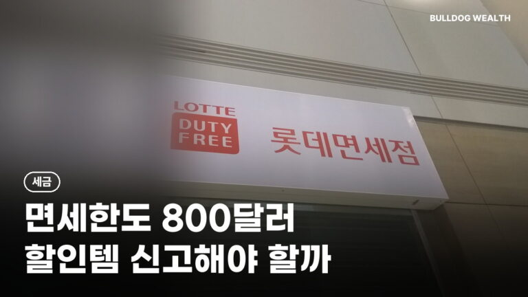 면세한도 800달러 넘으면 손해일까, 면세점 최대 25% 할인 11월 15일까지…자진신고 5가지 확인