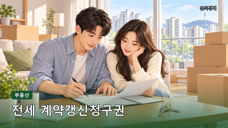 전세 계약갱신청구권 지금 쓰면 손해일까? 2026 5% 상한·거절 사유 6가지 정리